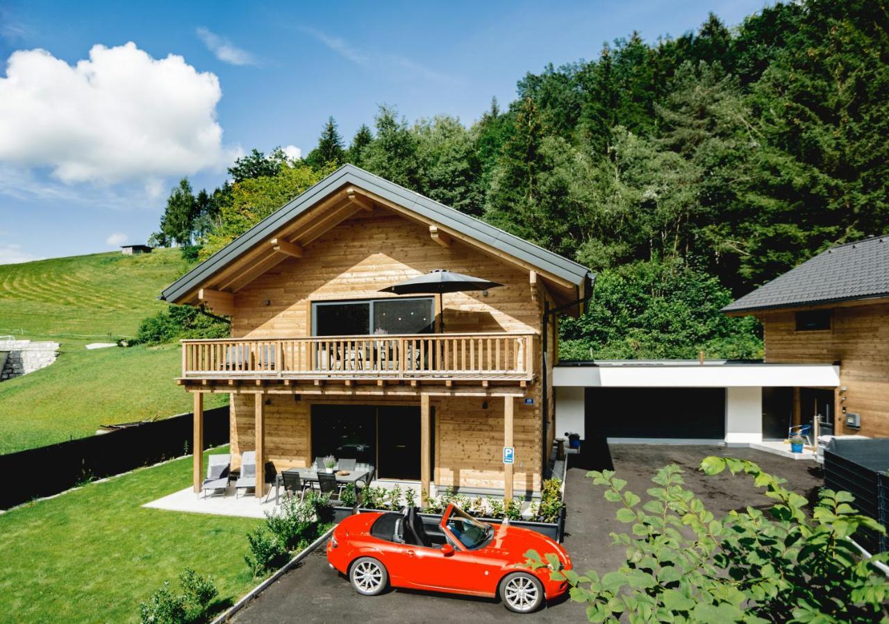 Chalet 49 Nesselgraben - Ferienwohnungen Aus Holz Koppl Exteriér fotografie