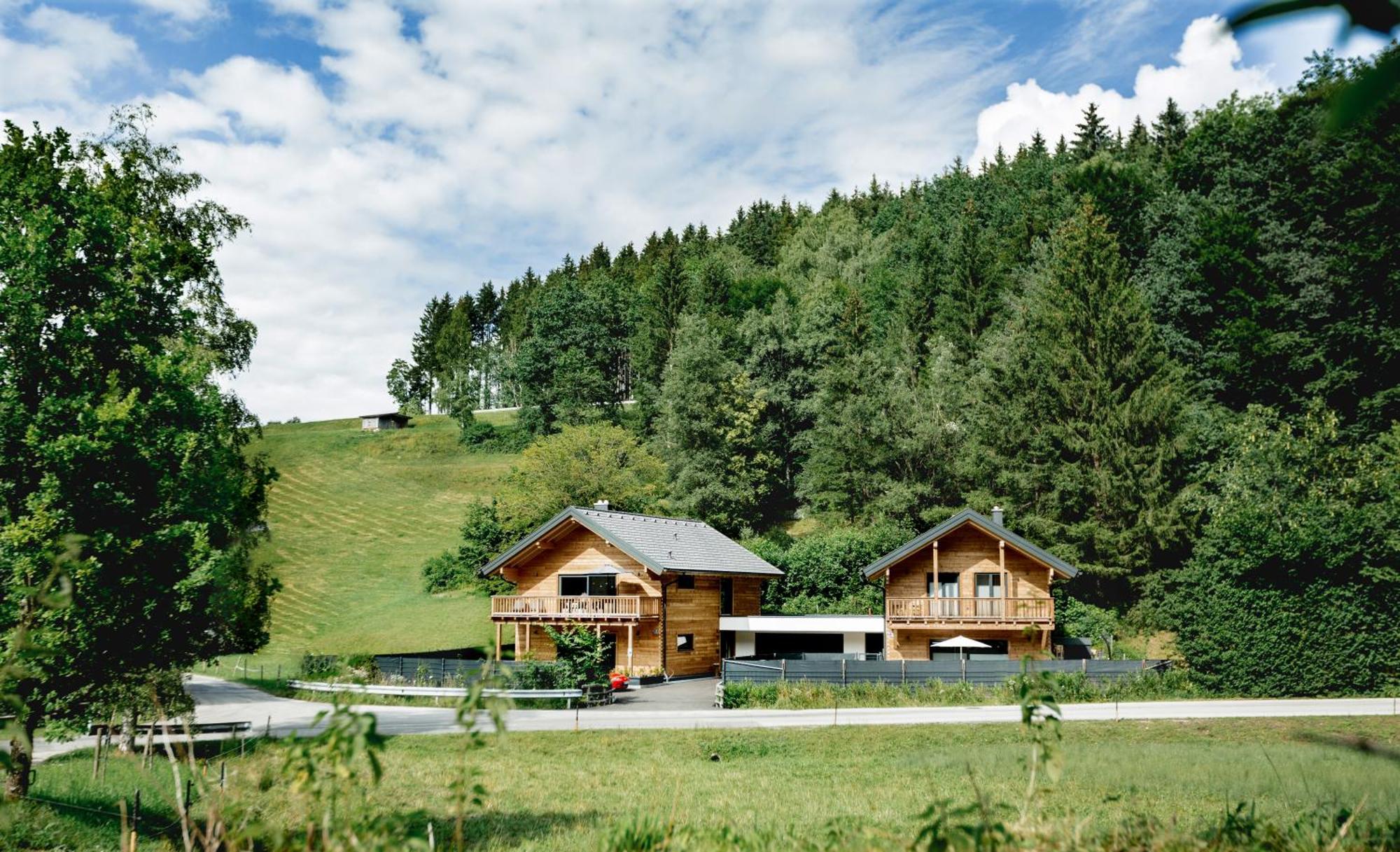 Chalet 49 Nesselgraben - Ferienwohnungen Aus Holz Koppl Exteriér fotografie